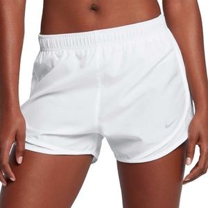 Women’s Nike Tempo Shorts- All White